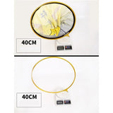 Maxbell Fishing Landing Net Head Fishing Tackle Fish Netting Alloy Fishing Nets Head 35cm