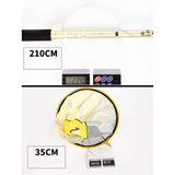 Maxbell Fishing Landing Net Head Fishing Tackle Fish Netting Alloy Fishing Nets Head 40cm