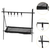 Maxbell Camping Hanging Rack Professional Storage Rack for Outdoor Picnics Gardening S