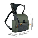 Maxbell Binocular Chest Pack Eyepiece Bag Handheld Practical Shockproof Carrier Case