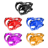 Maxbell Mountain Bike Stem Part 0 Degree Replacement for Downhill Road Bike Mountain Black Red