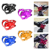 Maxbell Mountain Bike Stem Part 0 Degree Replacement for Downhill Road Bike Mountain Black Red