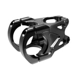 Maxbell Mountain Bike Stem Part 0 Degree Replacement for Downhill Road Bike Mountain Black