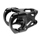 Maxbell Mountain Bike Stem Part 0 Degree Replacement for Downhill Road Bike Mountain Black
