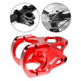 Maxbell Mountain Bike Stem Part 0 Degree Replacement for Downhill Road Bike Mountain Red