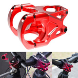 Maxbell Mountain Bike Stem Part 0 Degree Replacement for Downhill Road Bike Mountain Red