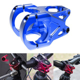 Maxbell Mountain Bike Stem Part 0 Degree Replacement for Downhill Road Bike Mountain Blue