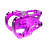 Maxbell Mountain Bike Stem Part 0 Degree Replacement for Downhill Road Bike Mountain Purple