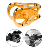 Maxbell Mountain Bike Stem Part 0 Degree Replacement for Downhill Road Bike Mountain Gold
