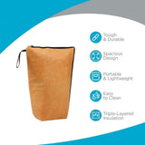 Maxbell BBQ Blanket with Zipper Preservation Storage Bag for Beach Camping Gathering