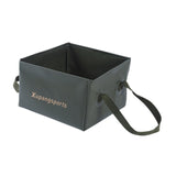 Maxbell Folding Water Bucket Foldable Storage Bucket for Gardening Traveling Fishing Green