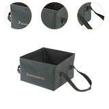 Maxbell Folding Water Bucket Foldable Storage Bucket for Gardening Traveling Fishing Green