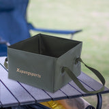 Maxbell Folding Water Bucket Foldable Storage Bucket for Gardening Traveling Fishing Green