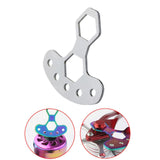 Maxbell Fishing Reel Wrench Fishing Reel Maintenance Tool for M7 M8 Nuts Enthusiasts Silver