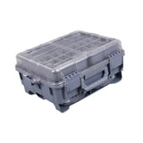 Maxbell Multifunctional Lure Box Waterproof for Outdoor Saltwater Freshwater Camping Gray
