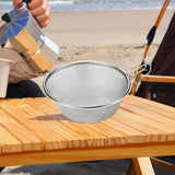 Maxbell Fine Mesh Strainer Snow Cup Strainer for Mountaineering Outdoor Camping Rice
