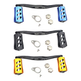 Maxbell Fishing Reel Handle Portable Fishing Gear Double Rocker Arm for Boat Fishing Blue