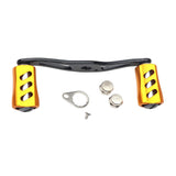 Maxbell Fishing Reel Handle Portable Fishing Gear Double Rocker Arm for Boat Fishing Gold