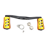 Maxbell Fishing Reel Handle Portable Fishing Gear Double Rocker Arm for Boat Fishing Gold