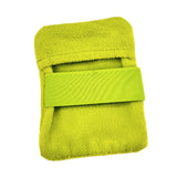 Maxbell Sand Mitt for Beach Sand Wipe Off Mitts for Camping Essentials Sport Summer Green