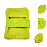 Maxbell Sand Mitt for Beach Sand Wipe Off Mitts for Camping Essentials Sport Summer Green