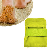 Maxbell Sand Mitt for Beach Sand Wipe Off Mitts for Camping Essentials Sport Summer Green