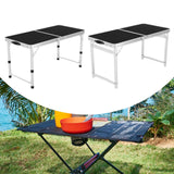 Maxbell Folding Table Multiuse Camping Table Foldable for Travel Backpacking Fishing Round Tube
