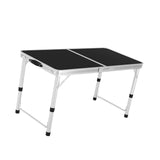 Maxbell Folding Table Multiuse Camping Table Foldable for Travel Backpacking Fishing Round Tube