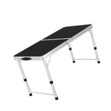Maxbell Folding Table Multiuse Camping Table Foldable for Travel Backpacking Fishing Round Tube