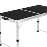 Maxbell Folding Table Multiuse Camping Table Foldable for Travel Backpacking Fishing Round Tube