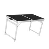 Maxbell Folding Table Multiuse Camping Table Foldable for Travel Backpacking Fishing Rough Square Tube