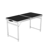 Maxbell Folding Table Multiuse Camping Table Foldable for Travel Backpacking Fishing Rough Square Tube