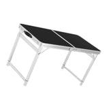 Maxbell Folding Table Multiuse Camping Table Foldable for Travel Backpacking Fishing Rough Square Tube