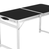 Maxbell Folding Table Multiuse Camping Table Foldable for Travel Backpacking Fishing Rough Square Tube