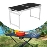 Maxbell Folding Table Multiuse Camping Table Foldable for Travel Backpacking Fishing Rough Square Tube