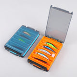 Maxbell Fly Fishing Fly Box Sturdy Lightweight Clear Portable Fishing Tackle Storage L Blue