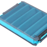 Maxbell Fly Fishing Fly Box Sturdy Lightweight Clear Portable Fishing Tackle Storage S Blue