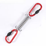 Maxbell Tent Spring Buckle Heavy Duty Adjuster for Accessories Camping Hammock Chair Red