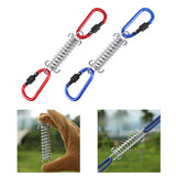 Maxbell Tent Spring Buckle Heavy Duty Adjuster for Accessories Camping Hammock Chair Red