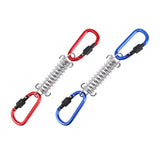 Maxbell Tent Spring Buckle Heavy Duty Adjuster for Accessories Camping Hammock Chair Red