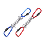 Maxbell Tent Spring Buckle Heavy Duty Adjuster for Accessories Camping Hammock Chair Red