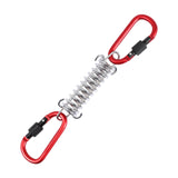 Maxbell Tent Spring Buckle Heavy Duty Adjuster for Accessories Camping Hammock Chair Red