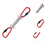Maxbell Tent Spring Buckle Heavy Duty Adjuster for Accessories Camping Hammock Chair Red