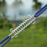 Maxbell Tent Spring Buckle Heavy Duty Adjuster for Accessories Camping Hammock Chair Red