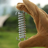 Maxbell Tent Spring Buckle Heavy Duty Adjuster for Accessories Camping Hammock Chair Red