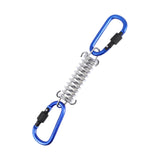 Maxbell Tent Spring Buckle Heavy Duty Adjuster for Accessories Camping Hammock Chair Blue