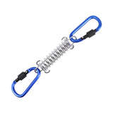 Maxbell Tent Spring Buckle Heavy Duty Adjuster for Accessories Camping Hammock Chair Blue
