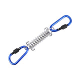 Maxbell Tent Spring Buckle Heavy Duty Adjuster for Accessories Camping Hammock Chair Blue