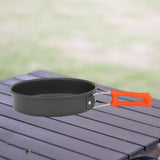 Maxbell Camping Frying Pan Folding Handle Portable Skillet for Picnic Travel Outdoor M