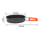 Maxbell Camping Frying Pan Folding Handle Portable Skillet for Picnic Travel Outdoor S